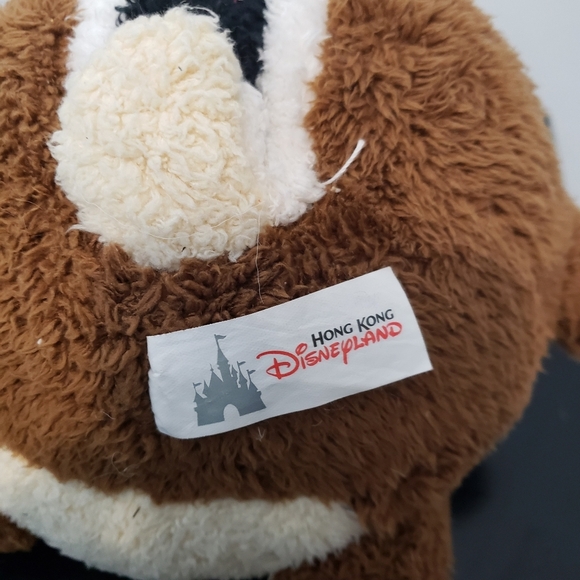 Disneyland Hong Kong Chipmunk Plush.Approximately 7.5" - Picture 6 of 7